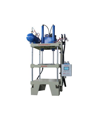 In lost foam hydraulic molding machine